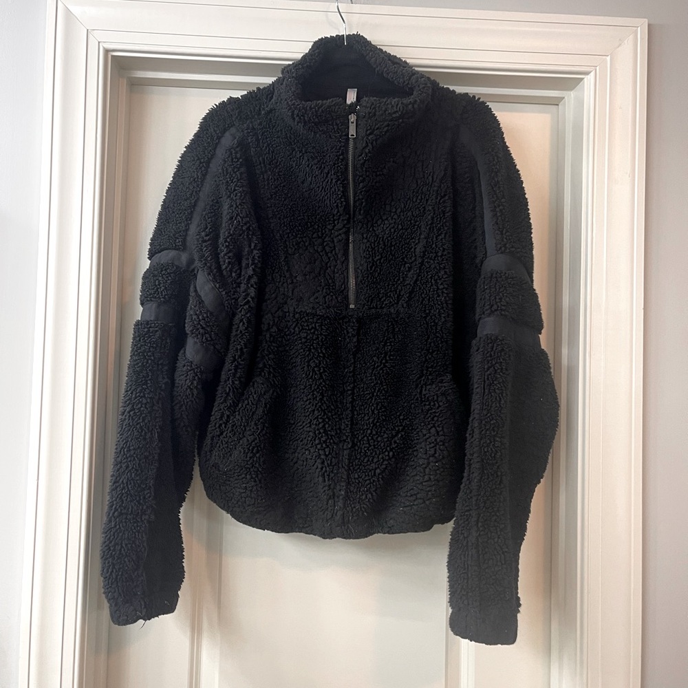 FP Movement by Free People - Half Zip Sherpa Pullover - Size Large